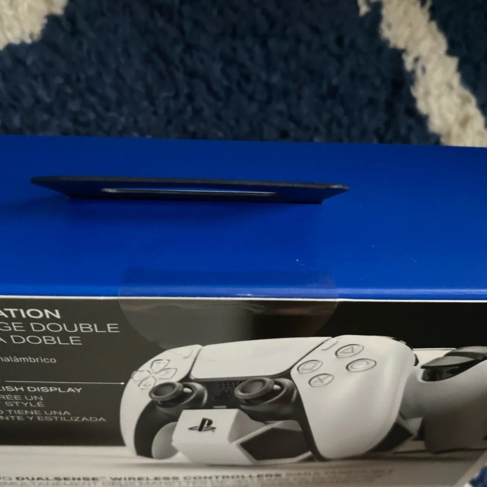PlayStation 5 twin charging station. Has never been opened.